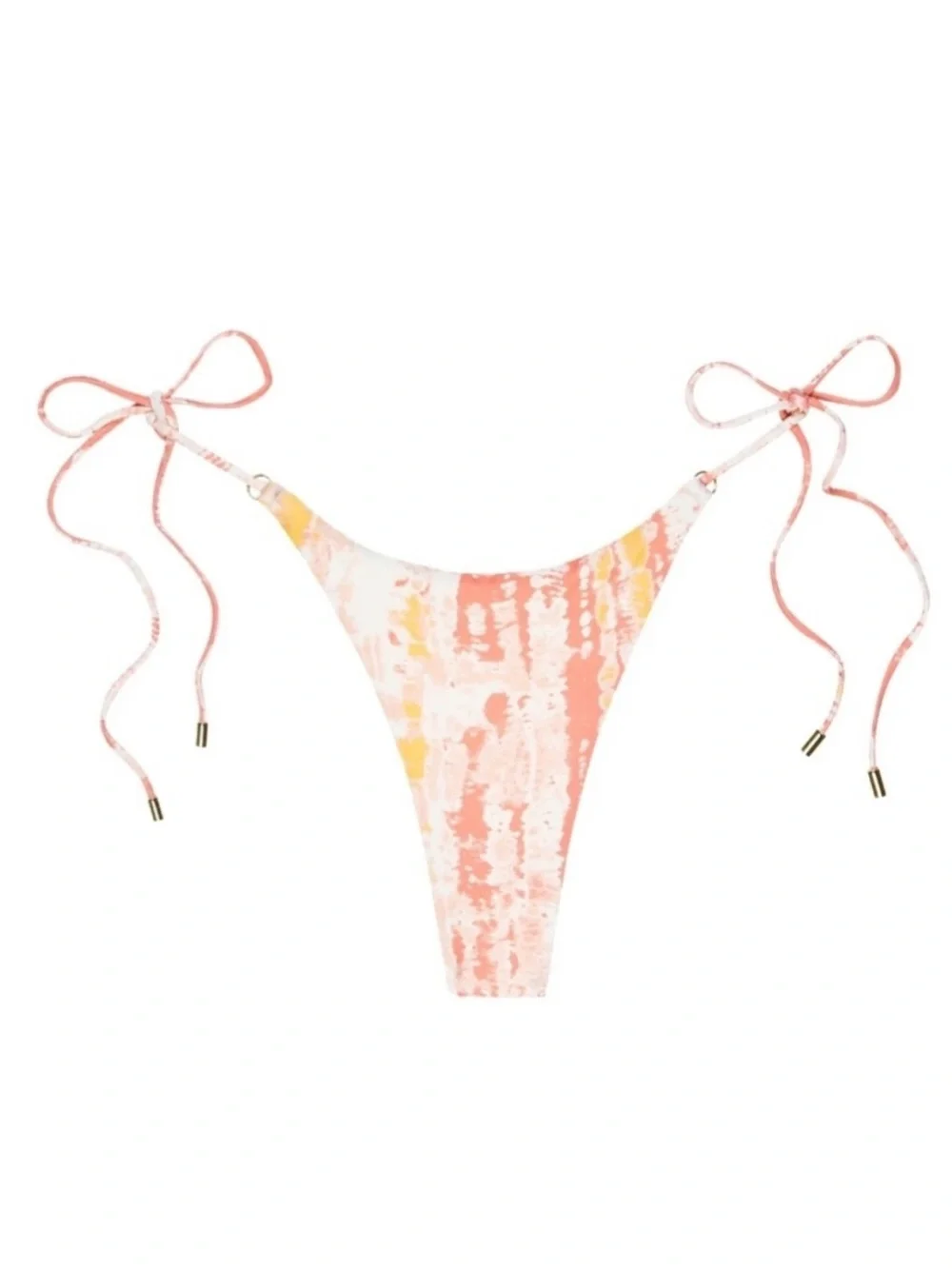 Monday Swimwear Hanalei Sunset Tie Dye Bikini Bottom L